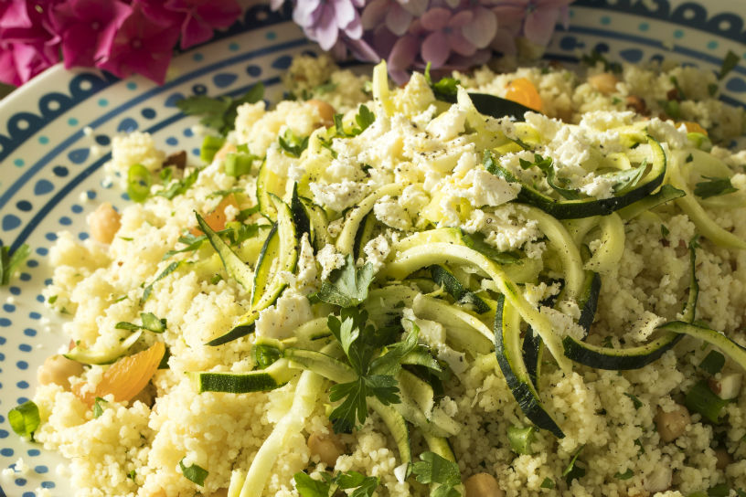 Couscous met courgetti